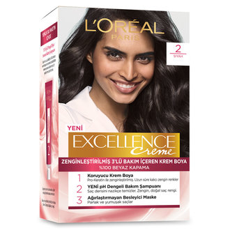 L'Oreal Excellence Creme 2 Siyah