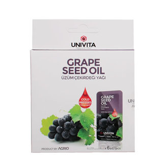 Univita Üzüm Çekirdeği Yağı 4 Ml Saset 6'Lı