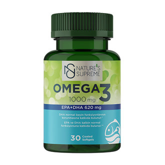 Nature's Supreme Omega 3 1000 Mg 30 Kapsül