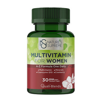 Nature's Supreme Multivitamin For Women 30 Kapsül