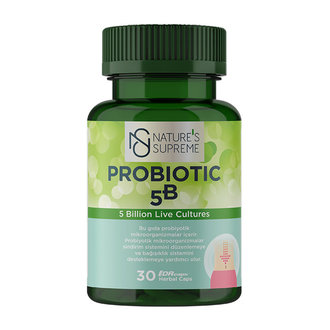 Nature's Supreme Probiotic 5B 30 Kapsül