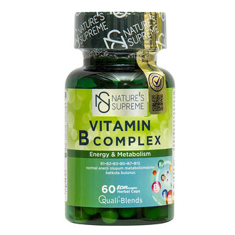 Nature's Supreme Vitamin B Complex 60 Tablet