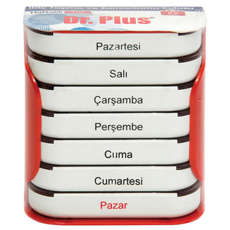 Dr Plus 7X24 Haftalık İlaç Kutusu