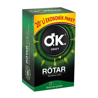 Ok Rötar Prezervatif 20'Li Paket