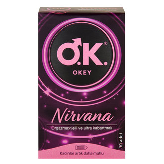 Okey Nirvana Prezervatif 10'Lu