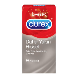 Durex Daha Yakın Hisset 10'lu Prezervatif