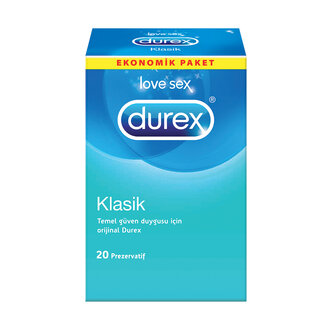 Durex Klasik 20'li Prezervatif