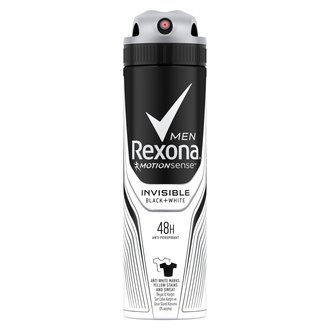 Rexona Invisible Deodorant Sprey Black&White Erkek 150 Ml