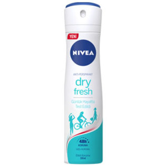 Nivea Dry Fresh Kadın Sprey Deodorant 150 Ml