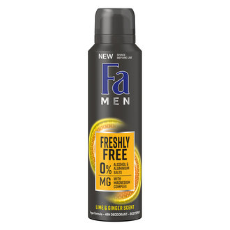 Fa Men Freshly Free Lime&Ginger Deodorant 150 Ml