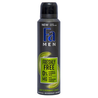 Fa Men Freshly Free Mint&Bergamot Deodorant 150 Ml