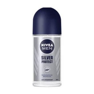 Nivea Silver Protect Roll-On Deodorant 50 Ml Erkek