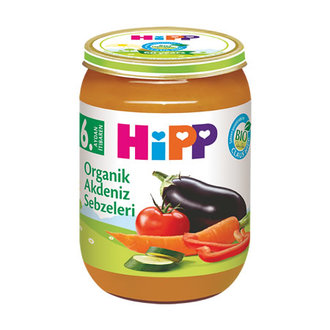 Hipp Organik Akdeniz Sebzeleri 190 G