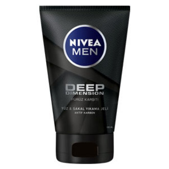 Nivea Men Deep Yüz Temizleme Jeli 100 Ml