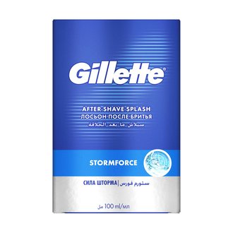 Gillette After Shave Splash Storm Force 100 Ml