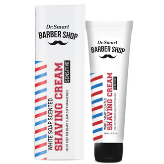 Dr.Smart Barber Shop Tıraş Kremi Beyaz Sabun 200Ml