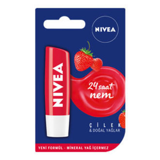 Nivea Dudak Koruyucu Çilek 4,8 G