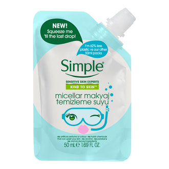 Simple Mini Micellar Makyaj Temizleme Suyu 50Ml