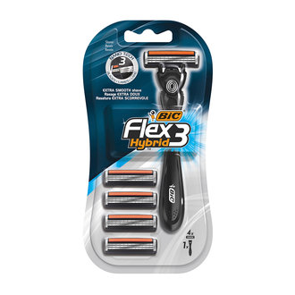 BIC Flex 3 Hybrid Tıraş Bıçağı 4 Kartuşlu (3 Bıçak)