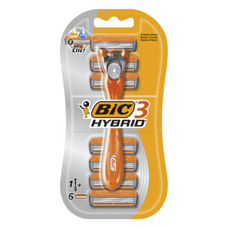 Bic 3 Hybrid Tıraş Bıçağı 6 Kartuşlu (3 Bıçak)