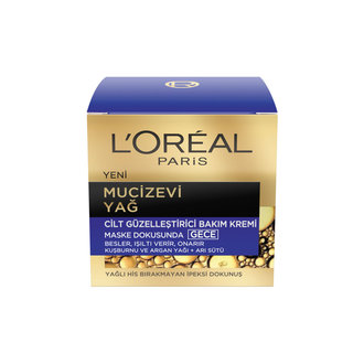 L'oreal Dermo Expertise Mucizevi Yağ Gece Kremi 50 Ml