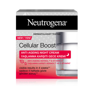 Neutrogena Cellular Boost Yaşlanma Karşıtı Gece 50Ml