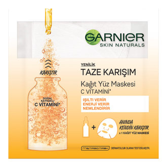 Garnier Taze Karışım Vitamin C Yüz Maskesi