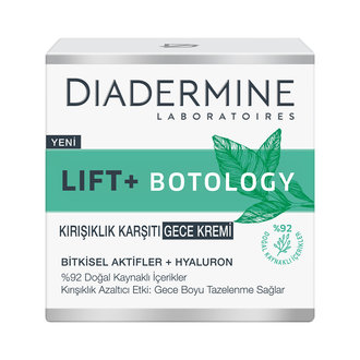 Diadermine Lift+Botology Kırışıklık Karşıtı Gece Kremi 50Ml