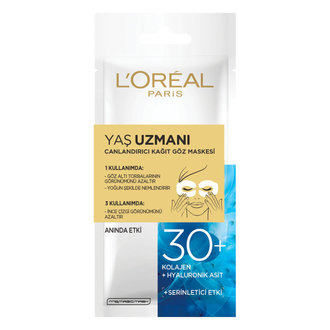 L'Oreal Paris Yaş Uzmanı Can. Kağıt Göz Maske 30+ 6G