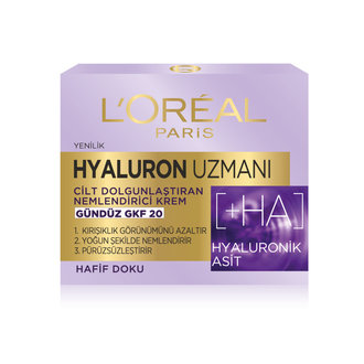 L'Oreal Paris Hyaluron Uzmanı Gündüz Kremi Gkf 20 50Ml