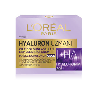 L'Oreal Paris Hyaluron Uzmanı Gece Kremi 50 Ml