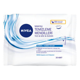 Nivea Makyaj Temizleme Mendilleri Normal Ciltler 25 Adet