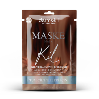 Dermokil Kahve Ve Kil İçerikli Maske 15 Ml