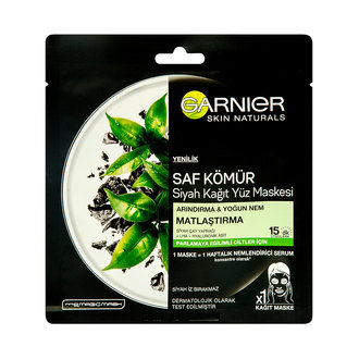 Garnier Saf Kömür Matlaştırıcı Kağıt Maske