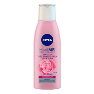 Nivea Micellair Gül Suyu İçeren Süt & Tonik 200 Ml