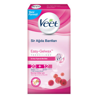 Veet Komple Vücut Ağda Bandı Seti Normal Ciltler İçin