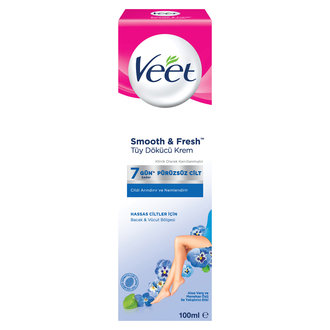 Veet Tüy Dökücü Krem Hassas Ciltler İçin 100 Ml