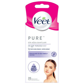 Veet Pure Yüz Ağda Bandı 20'li