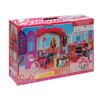 Barbie Renkli Portatif Evi