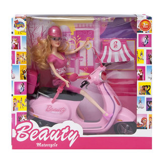 Mtoys Motorsikletli Bebek Seti 2929-3807