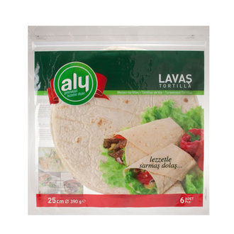 Aly Lavaş Tortilla 6'Lı 390 G