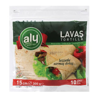 Aly Lavaş Tortilla 15 Cm 10'Lu 300 G