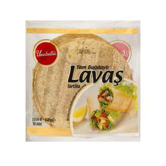 Uneli Tortilla Tam Buğday 25Cm 650 G