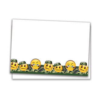 Roll-up Masa Örtüsü Emojı Kamuflaj 120X180cm