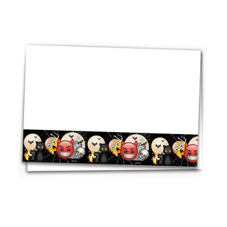 Roll-up Masa Örtüsü Emojı Korku 120X180cm