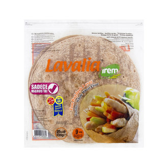 Lavalia Tam Buğdaylı Lavaş 25Cm 9'Lu 630 G