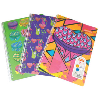 Mynote Flex Up Spiralli Pp Defter A4 100 Yaprak Çizgili