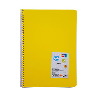 Kulınart A4 100 Yp Kareli Pp Kapak Pet Spr Defter