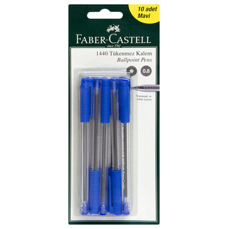 Faber Castell Tükenmez Kalem 1440 Mavi Renk