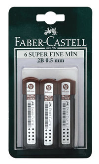 Faber Castell Grıp Mın 0.5 2B 6'Lı